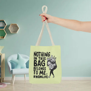 Bags - Aop Tote Bag - Mom Life Fashion Statement - Dipaliz
