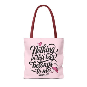 Aop Tote Bag - Bold Mom Life Fashion Essential - Dipaliz - Bags