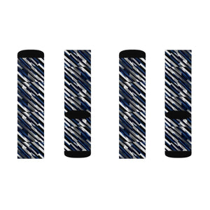 Oblique Striped Sublimation Socks - Ribbed Tube - Dipaliz