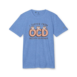 Eco-friendly Obsessive Cat Disorder Tee - Recycled - Dipaliz - T-shirts - s