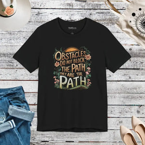 T-shirt - Unisex Jersey Short Sleeve Tee Eye-catching Print - Dipaliz Black / s