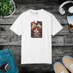 Soft Cotton Obsessive Cat Disorder Comfort Colors - Dipaliz - T-shirts