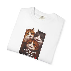 Soft Cotton Obsessive Cat Disorder Comfort Colors - Dipaliz - T-shirts