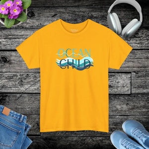 Coastal Ocean Child Tee - Wave Graphic Cotton Shirt - Dipaliz - T-shirts