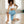 Ocean Waves Paisley Capri Leggings Brushed Suede Finish Dipaliz - s