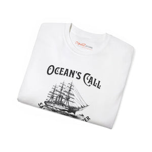 Bold Adventure Explorer Tee - Sail Cotton Top - Dipaliz - T-shirts