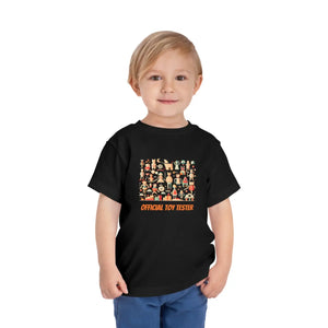 Soft Cotton Short Sleeve Tee - Toy Tester Toddler - Dipaliz - Baby & Clothing
