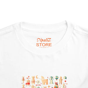 Soft Cotton Short Sleeve Tee - Toy Tester Toddler - Dipaliz - Baby & Clothing