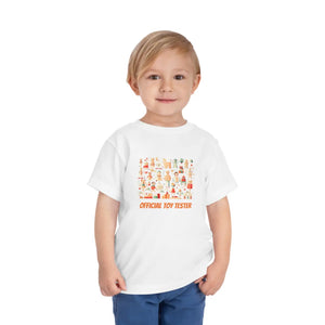 Soft Cotton Short Sleeve Tee - Toy Tester Toddler - Dipaliz - Baby & Clothing