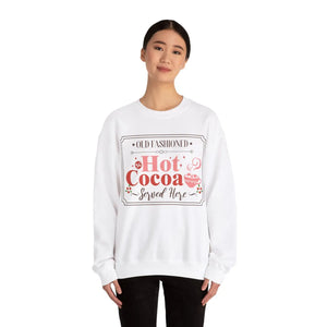 Cozy Old Fashioned Hot Cocoa Sweatshirt - Heavy Blend - Dipaliz - Sweatshirts - s
