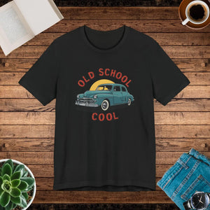 Classic Vintage Car Tee - Soft Cotton Casual - Dipaliz - T-shirts