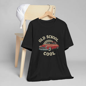 Vintage School Cool Car Jersey Tee Cotton Casual - Dipaliz - T-shirts