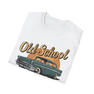 Old School Vintage Car Tee - Ring Spun Cotton - Dipaliz - T-shirts