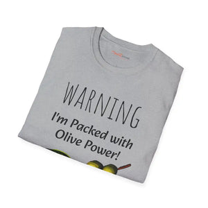 Olive Power Unisex Softstyle T-shirt for Ultimate Comfort - Dipaliz - T-shirts