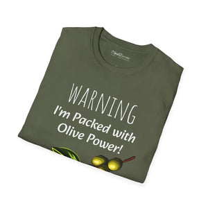 Olive Power Unisex Softstyle T-shirt for Ultimate Comfort - Dipaliz - T-shirts