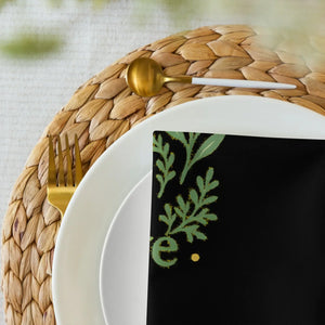 Olives Clutter Core Cloth Napkin Set - Lightweight Elegance - Dipaliz - Napkins