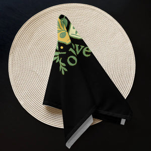 Olives Clutter Core Cloth Napkin Set - Lightweight Elegance - Dipaliz - Napkins