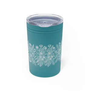 Olivia Floral Insulated Tumbler, 11oz Personalized Travel Cup - Tumblers