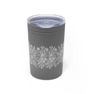 Olivia Floral Insulated Tumbler, 11oz Personalized Travel Cup - Tumblers