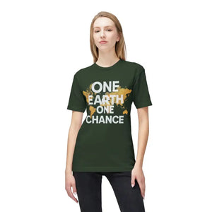 Celebrate Earth Day T-shirt one Chance Eco Tee - Dipaliz - T-shirts