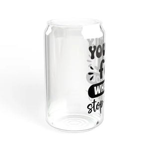 Bpa-free Sipper Glass 16oz with Bamboo Lid - Dipaliz - Tumblers