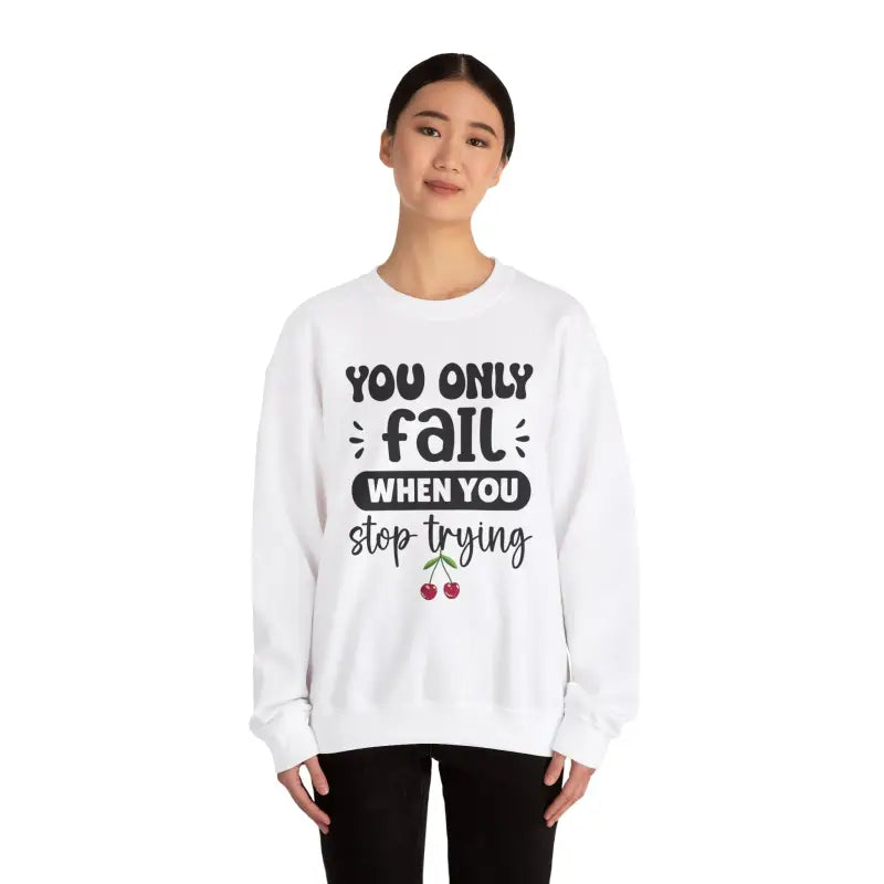 Unisex Heavy Blend Crewneck Sweatshirt - Comfort Meets Motivation