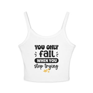 Soft Ring-spun Cotton Spaghetti Strap Tank - Dipaliz - Tops