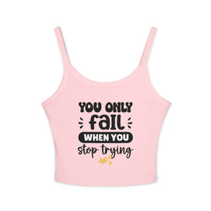 Soft Ring-spun Cotton Spaghetti Strap Tank - Dipaliz - Tops