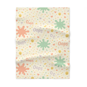 Splash Baby Blanket – Soft Fleece Nursery - Dipaliz - Blankets