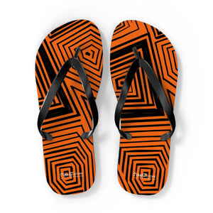 Striped Pattern Flip Flops - Summer Vibes Eva Shoes - Dipaliz - Slippers
