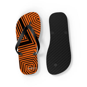 Striped Pattern Flip Flops - Summer Vibes Eva Shoes - Dipaliz - Slippers