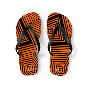 Striped Pattern Flip Flops - Summer Vibes Eva Shoes - Dipaliz - Slippers