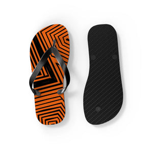 Striped Pattern Flip Flops - Summer Vibes Eva Shoes - Dipaliz - Slippers