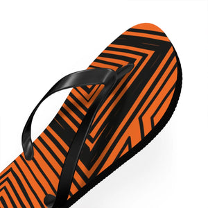 Striped Pattern Flip Flops - Summer Vibes Eva Shoes - Dipaliz - Slippers