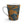 Vibrant Lined Ceramic Latte Mug Orange and Blue - Dipaliz - Mugs