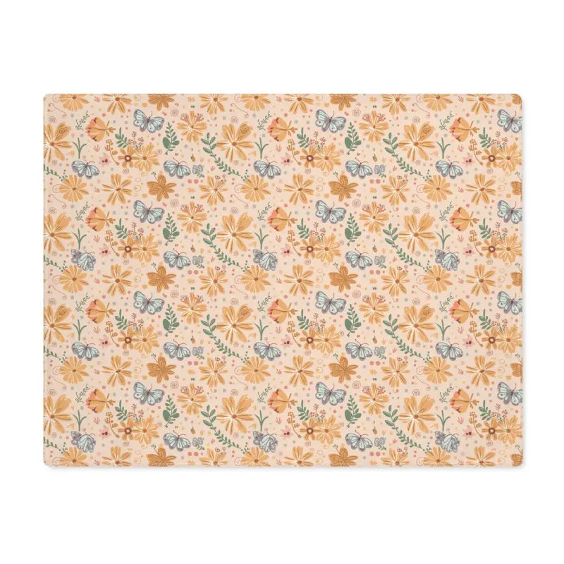 Brighten your Table with Butterfly Floral Placemats - 18’’ × 14’’ Home Decor