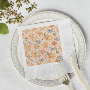 Coin-edged White Napkins – 3 Ply Paper - Dipaliz