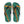Comfy Green Striped Pattern Flip Flops - Summer Eva - Dipaliz - Slippers