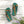Comfy Green Striped Pattern Flip Flops - Summer Eva - Dipaliz - Slippers