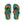 Comfy Green Striped Pattern Flip Flops - Summer Eva - Dipaliz - Slippers