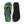 Comfy Green Striped Pattern Flip Flops - Summer Eva - Dipaliz - Slippers