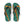 Comfy Green Striped Pattern Flip Flops - Summer Eva - Dipaliz - Slippers