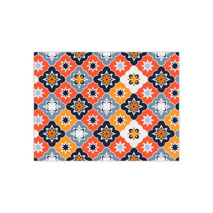 Ceramic Photo Tile - Striking Black Geometric Modern Elegance - Dipaliz - 6’’ × 8’’ / Matte - Wall Tiles