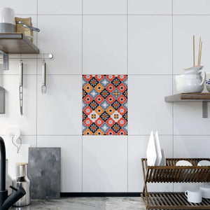 Ceramic Photo Tile - Striking Black Geometric Modern Elegance - Dipaliz - Wall Tiles