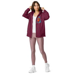 Unisex Lightweight Zip Windbreaker Featherlight Shield Dipaliz - Maroon / Xs - Windbreakers