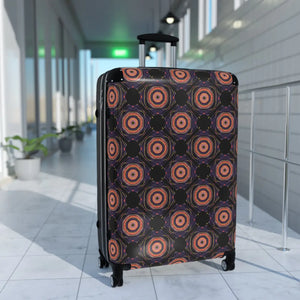 Orbital Pattern Suitcase – Small Hard Shell - Dipaliz - Suitcases