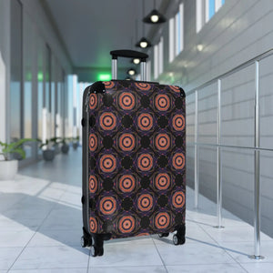 Orbital Pattern Suitcase – Small Hard Shell - Dipaliz - Suitcases