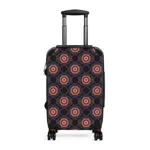Orbital Pattern Suitcase – Small Hard Shell - Dipaliz - Suitcases