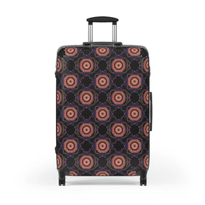 Orbital Pattern Suitcase – Small Hard Shell - Dipaliz - Suitcases