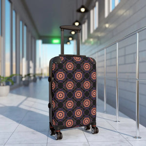 Orbital Pattern Suitcase – Small Hard Shell - Dipaliz - Suitcases